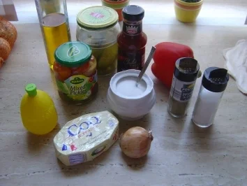 Rezept: Camenbert-Salat Bild Nr. 2 Camenbert-Salat - Rezept - Bild Nr. 2