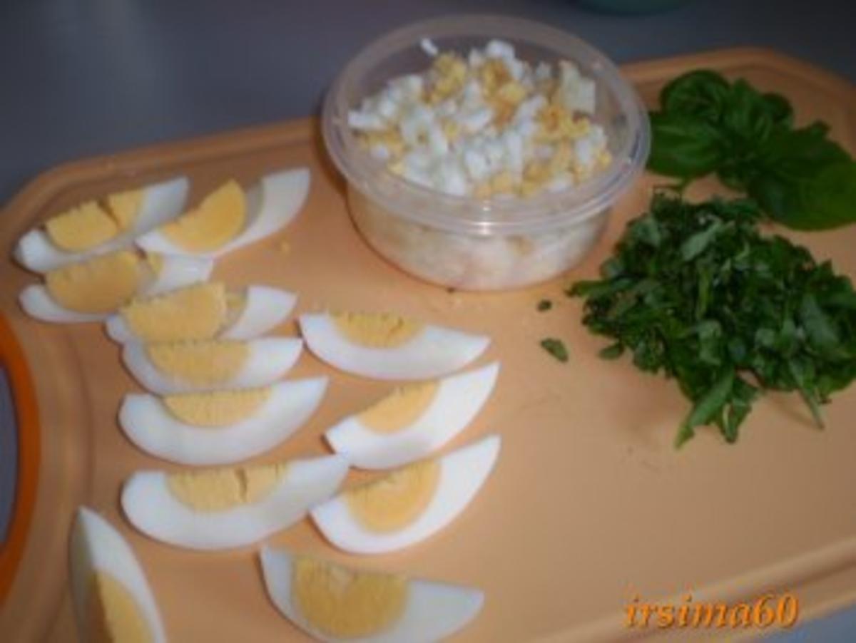 Spargelsalat mit Eier - Vinaigrette - Rezept - Bild Nr. 3