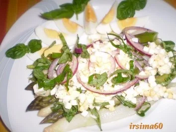 Spargelsalat mit Eier - Vinaigrette - Rezept - Bild Nr. 4