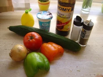 Rezept: Salat zu Gegrilltem Bild Nr. 2 Salat zu Gegrilltem - Rezept - Bild Nr. 2