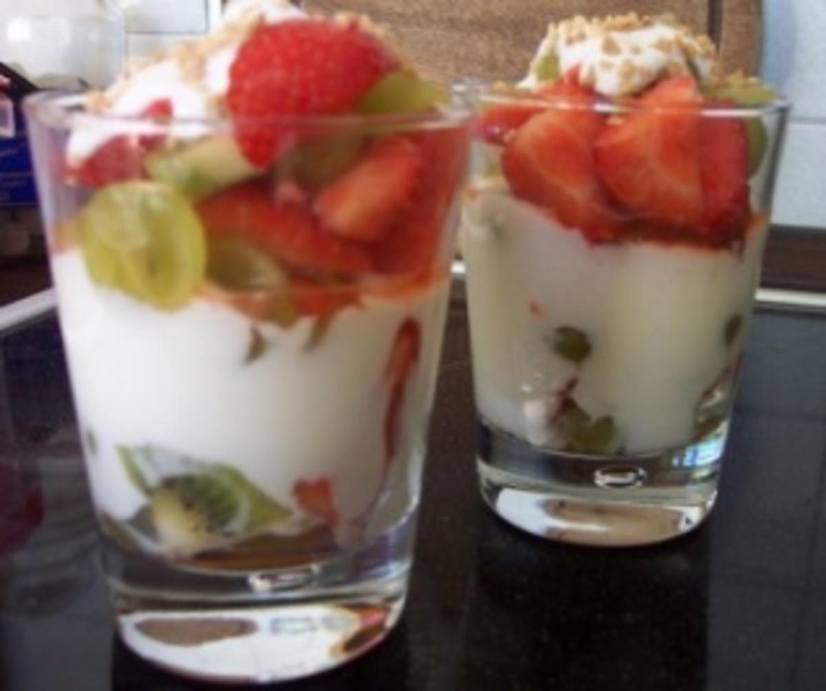 Joghurt-Obst-Mix im Glas - Rezept - Bild Nr. 2