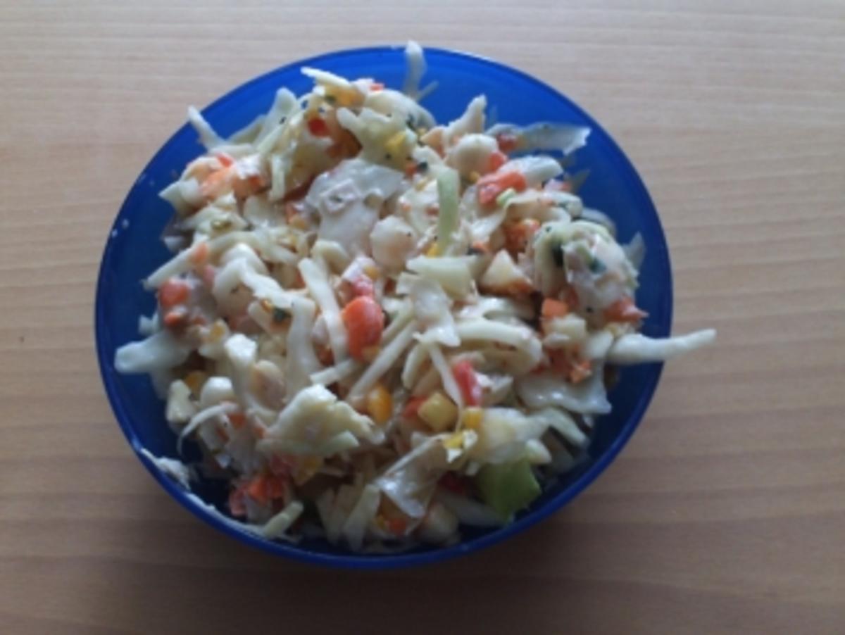 Bilder für Krautsalat mit Putenbrust - Rezept