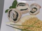 Gefüllte Putenschnitzel mit Käsesahnesoße - Rezept - Bild Nr. 2