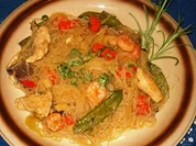 Rezept: Asiatisch: Kokos-Garnelen-Wok Asiatisch: Kokos-Garnelen-Wok - Rezept