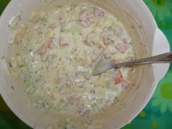 Salat: Leichter Sommersalat oder Brotaufstrich - Rezept - Bild Nr. 4