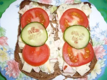 Salat: Leichter Sommersalat oder Brotaufstrich - Rezept - Bild Nr. 2