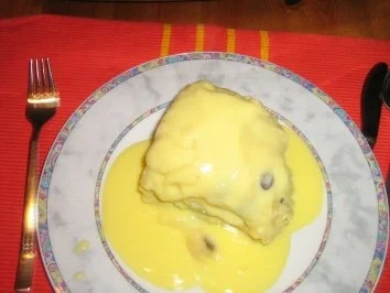 Dampfnudeln mit Vanillesoße - Rezept