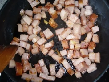 Hauptspeise: Krautschupfnudeln-Kasslerpfanne - Rezept - Bild Nr. 7