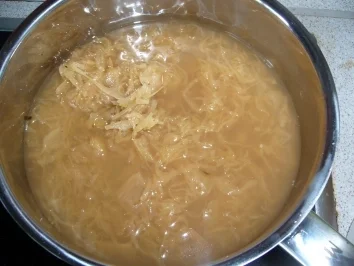 Hauptspeise: Krautschupfnudeln-Kasslerpfanne - Rezept - Bild Nr. 8