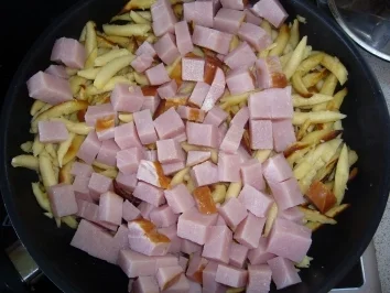 Hauptspeise: Krautschupfnudeln-Kasslerpfanne - Rezept - Bild Nr. 10