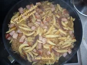 Hauptspeise: Krautschupfnudeln-Kasslerpfanne - Rezept