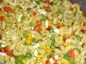 Bunter Nudelsalat - Rezept