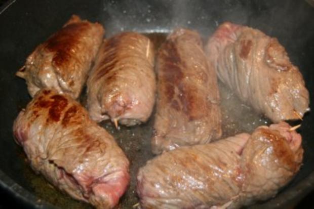 Rinderrouladen nach Hausfrauenart - Rezept - kochbar.de