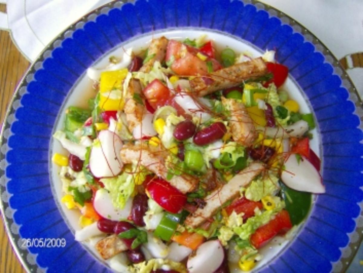 Salat - "Bunter Garten" - Rezept - Bild Nr. 3