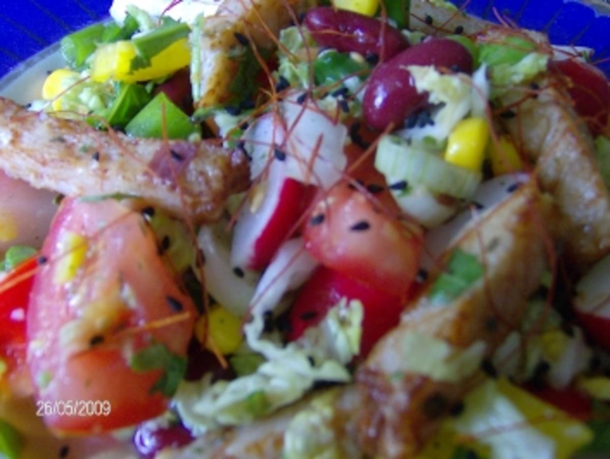 Salat - "Bunter Garten" - Rezept - Bild Nr. 4