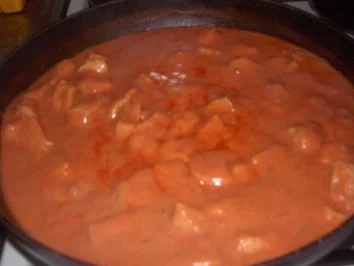 Rezept: Huhn in Tomatensauce Huhn in Tomatensauce - Rezept