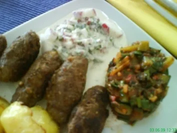 Hackröllchen - Cevapcici-Style - Rezept - Bild Nr. 3