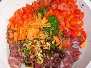 Rezept: CARTOCCIO D'AGNELLO E VERDURE Bild Nr. 5 CARTOCCIO D'AGNELLO E VERDURE - Rezept - Bild Nr. 5