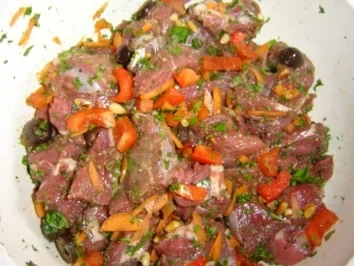 Rezept: CARTOCCIO D'AGNELLO E VERDURE Bild Nr. 6 CARTOCCIO D'AGNELLO E VERDURE - Rezept - Bild Nr. 6