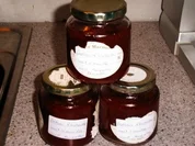 Erdbeer-Rhabarber-Marmelade mit Schwips - Rezept