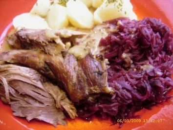 Wildschweinkeule - Rezept