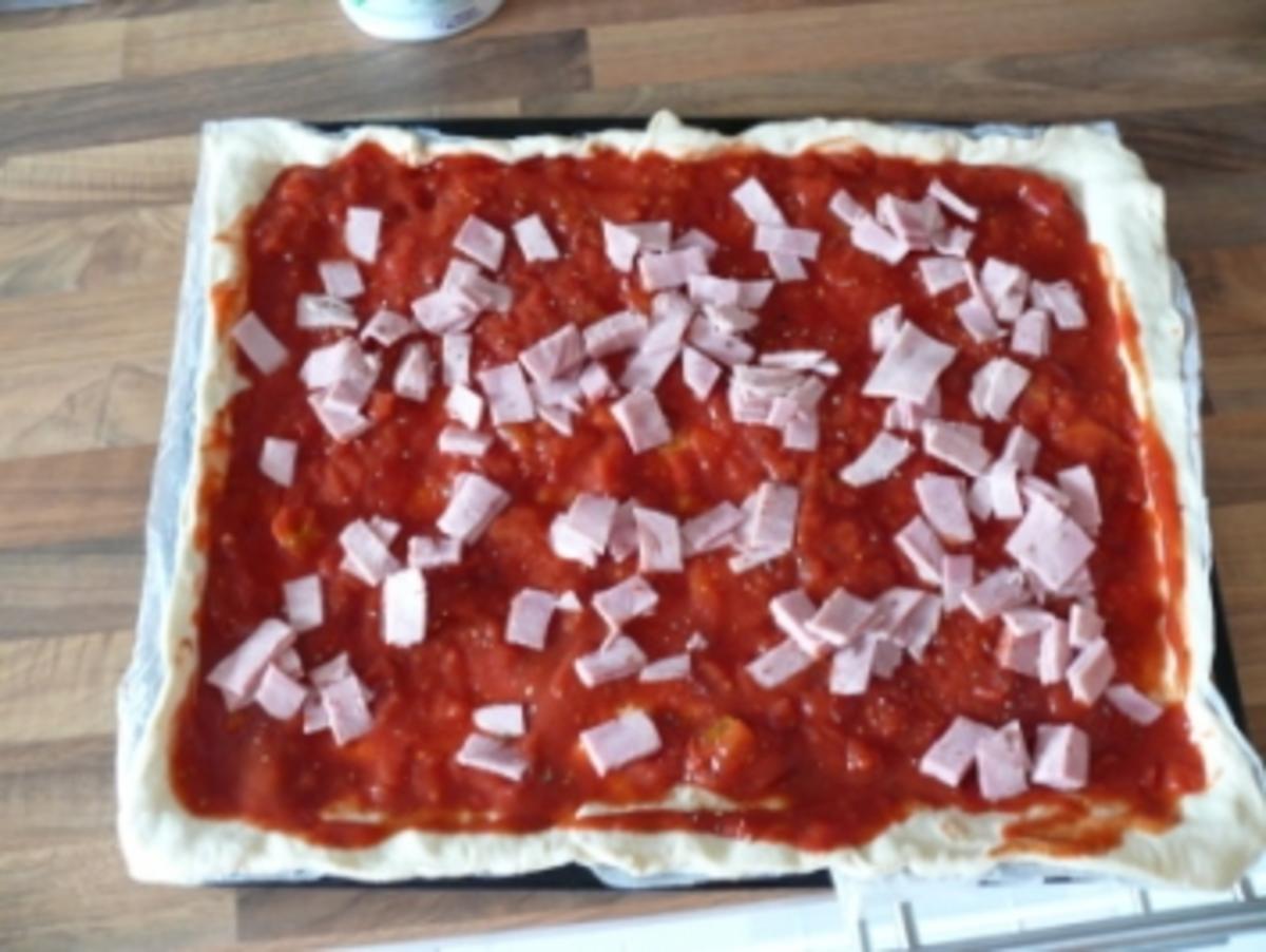 Grüner Spargel Pizza - Rezept - Bild Nr. 3