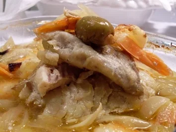 Rezept: Bacalhau ao Forno-Ofen Kabeljau Bacalhau ao Forno-Ofen Kabeljau - Rezept