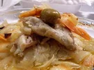 Bacalhau ao Forno-Ofen Kabeljau - Rezept