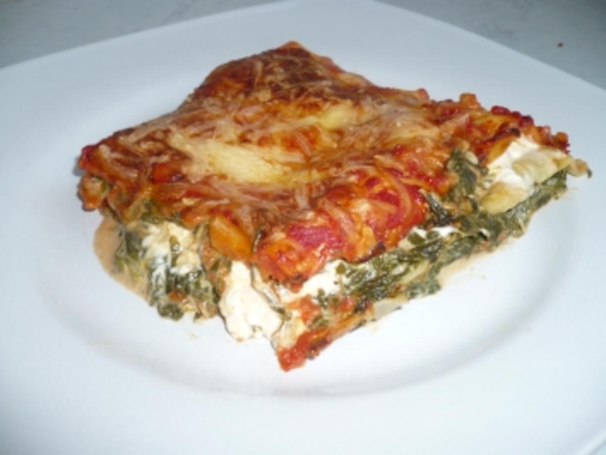 Bilder für Leckere schnelle Spinatlasagne - Rezept