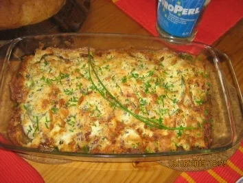 Salbeihähnchen mit Schinken unter einer Senfkruste - Rezept - Bild Nr. 7