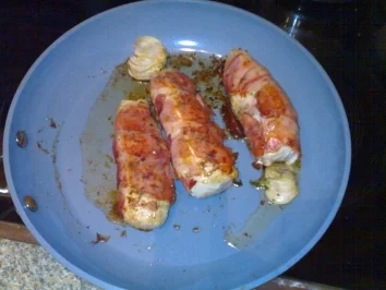 Hähnchenbrust im Schinkenmantel - Rezept - Bild Nr. 2