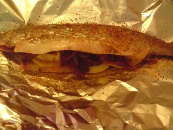 Rezept: Gegrillte Forelle Bild Nr. 2 Gegrillte Forelle - Rezept - Bild Nr. 2