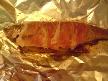 Rezept: Gegrillte Forelle Bild Nr. 3 Gegrillte Forelle - Rezept - Bild Nr. 3