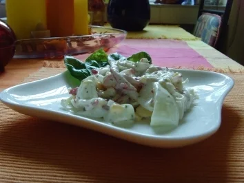 eiersalat mit radieschen - Rezept