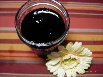 Rezept: Holunderbeer - Gelee Holunderbeer - Gelee - Rezept