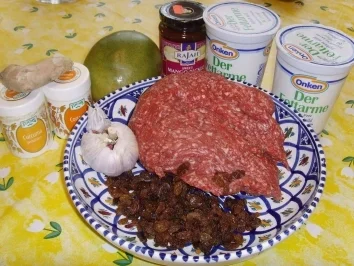 Rezept: indische hackbällchen m. mango chutney joghurtsoße indische hackbällchen m. mango chutney joghurtsoße - Rezept