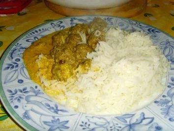 Rezept: indische hackbällchen m. mango chutney joghurtsoße indische hackbällchen m. mango chutney joghurtsoße - Rezept