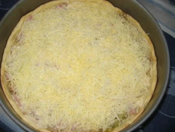 Schinken-Lauch-Quiche - Rezept - Bild Nr. 8