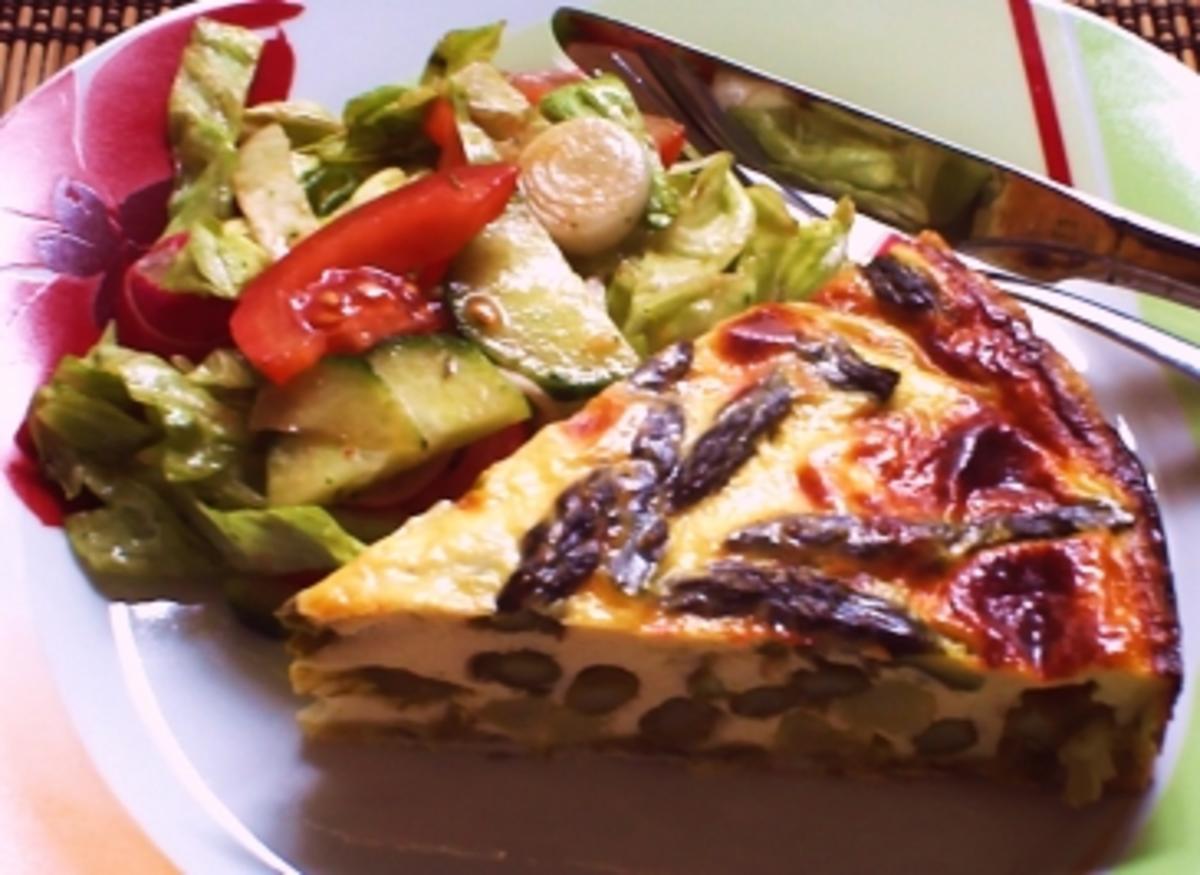 Bilder für Spargel-Quiche - Rezept