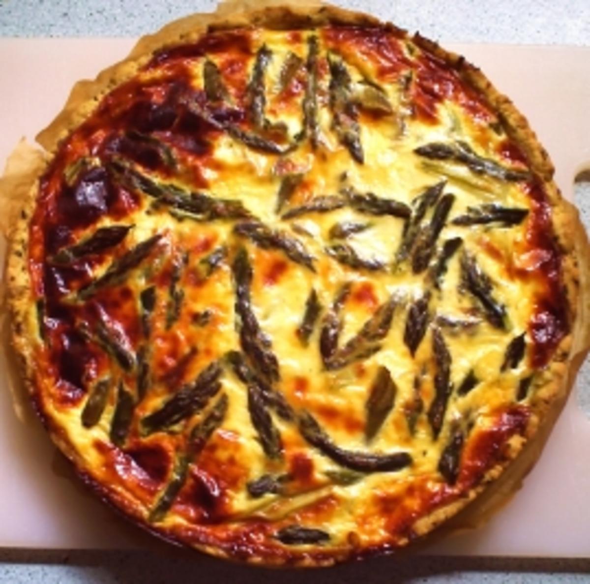 Spargel-Quiche - Rezept - Bild Nr. 8