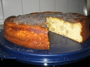 Käse-Birnen-Kuchen ( ohne Boden ) - Rezept - Bild Nr. 2