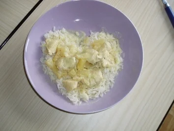 Rezept: Curryhuhn süß sauer Curryhuhn süß sauer - Rezept