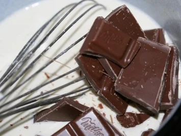 Schokolade Sahne Kuchen - Rezept - Bild Nr. 3