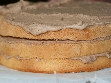 Schokolade Sahne Kuchen - Rezept - Bild Nr. 7