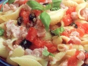 erster gang pasta freddo al tonno - Rezept