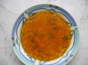 Tomatensuppe mit Teigwaren - Rezept