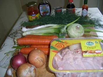 Karottensuppe an Geflügel-Dill-Brühe - Rezept - Bild Nr. 2