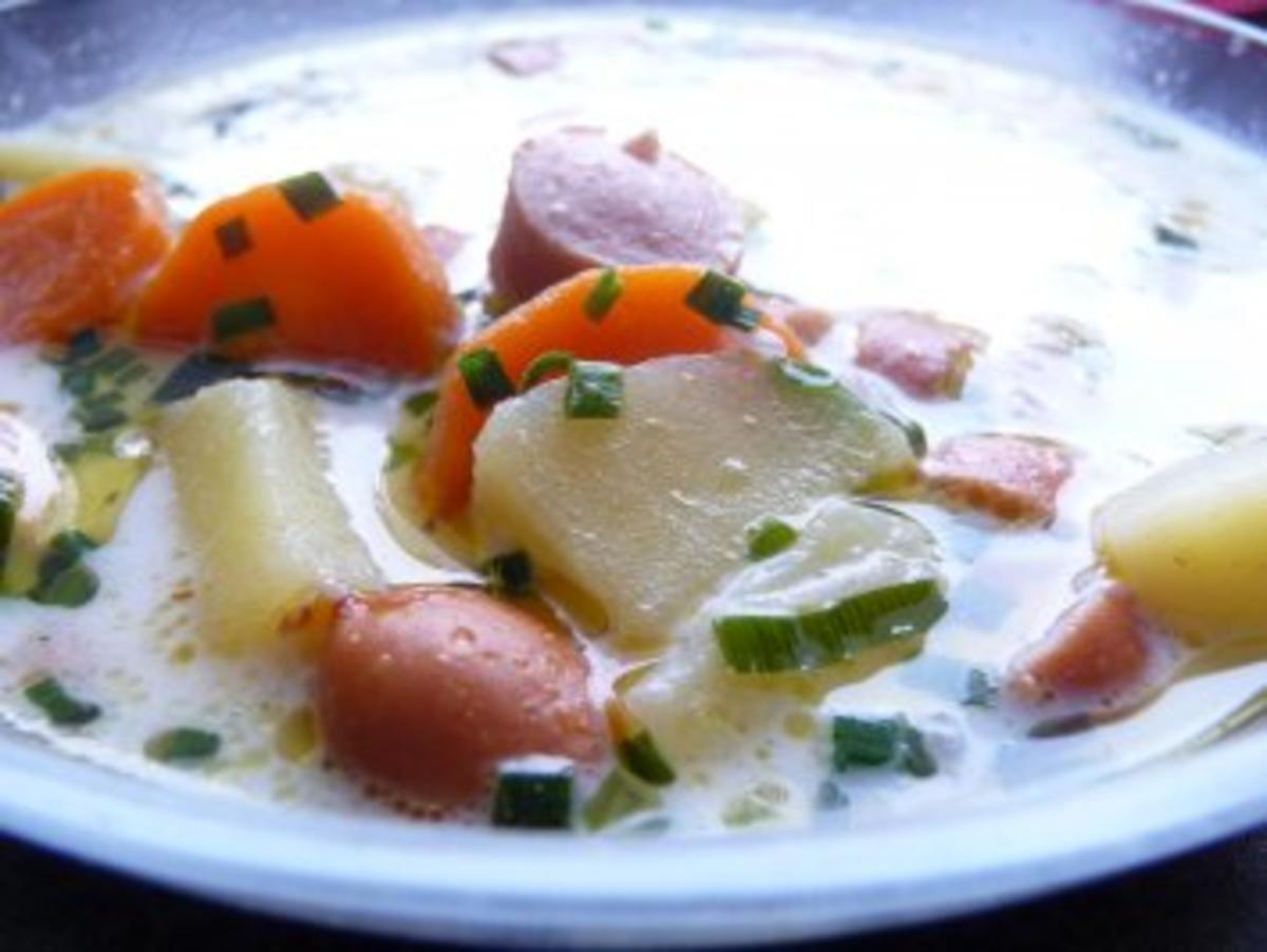 Kartoffelsuppe Böhmisch - Rezept