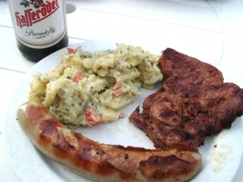 fettarmer Kartoffelsalat - Weight Watcher geeignet - Rezept - Bild Nr. 4