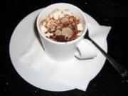 Cappuccino von karamellisierter Zwiebel mit Gorgonzola-Schaum - Rezept